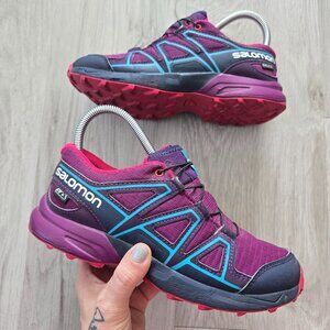 Salomon | Speedcross CSWP J Trail purple pink Gorpcore sneakers | KIDS 3